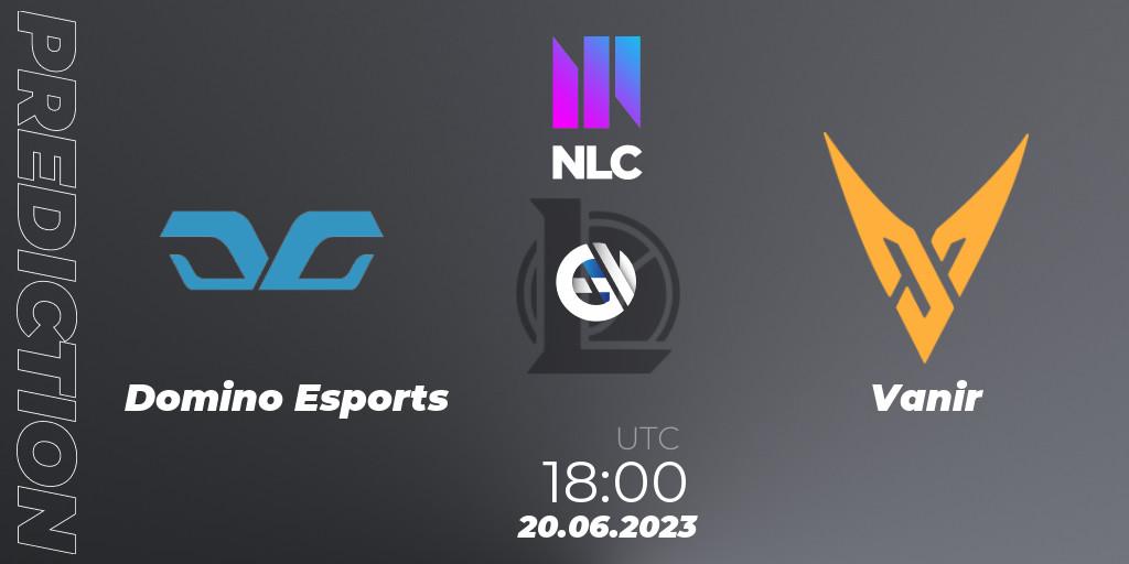 Pronóstico Domino Esports - Vanir. 20.06.2023 at 18:00, LoL, NLC Summer 2023 - Group Stage