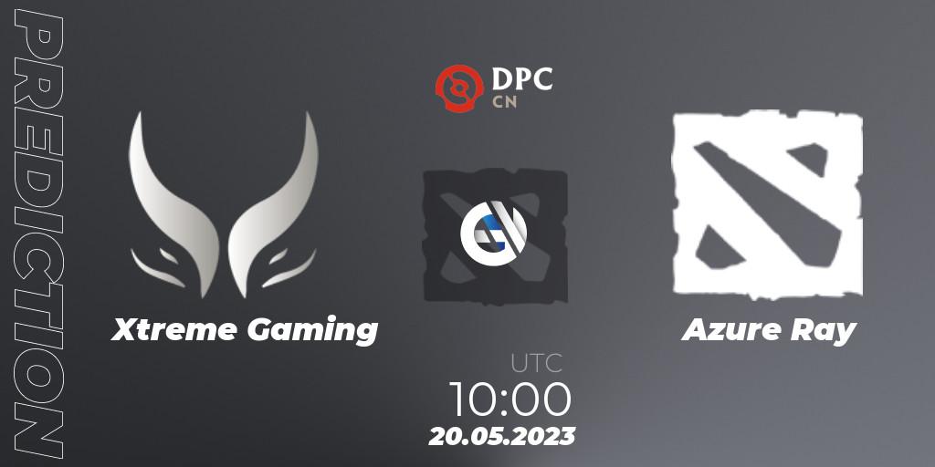 Pronóstico Xtreme Gaming - Azure Ray. 20.05.2023 at 11:35, Dota 2, DPC 2023 Tour 3: CN Division I (Upper)