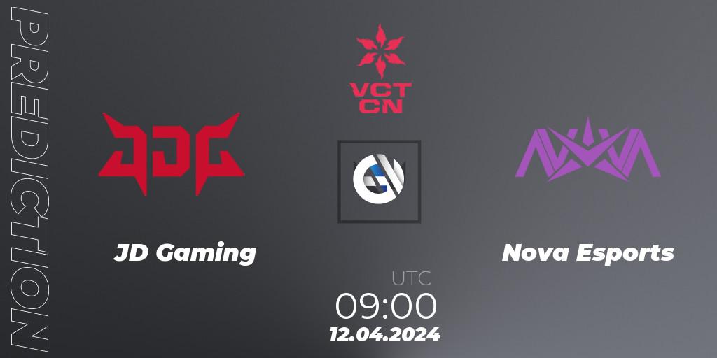Pronóstico JD Gaming - Nova Esports. 12.04.2024 at 09:10, VALORANT, VALORANT Champions Tour China 2024: Stage 1 - Group Stage