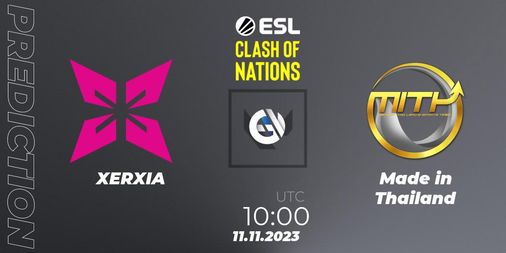 Pronóstico XERXIA - Made in Thailand. 11.11.23, VALORANT, ESL Clash of Nations 2023 - Thailand Closed Qualifier