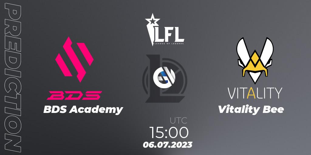 Pronóstico BDS Academy - Vitality Bee. 06.07.2023 at 15:00, LoL, LFL Summer 2023 - Group Stage