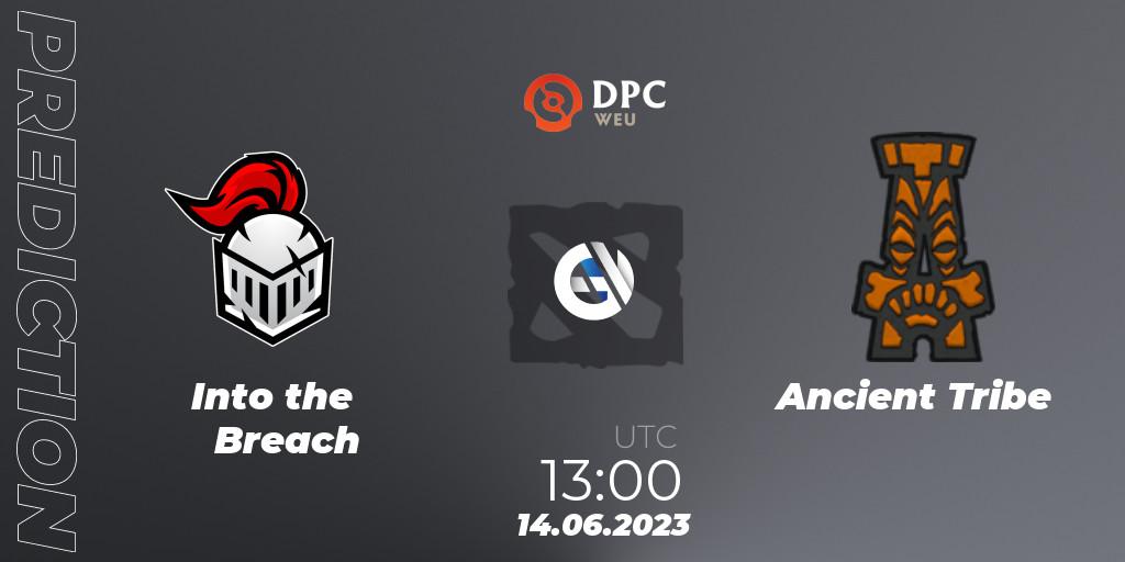 Pronóstico Into the Breach - Ancient Tribe. 14.06.23, Dota 2, DPC 2023 Tour 3: WEU Division II (Lower)
