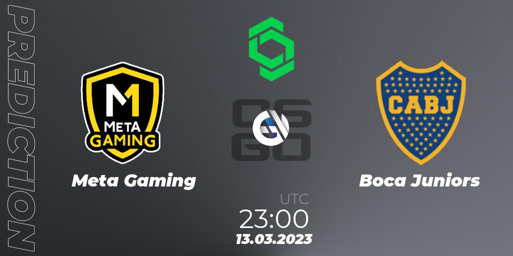 Pronóstico Meta Gaming Brasil - Boca Juniors. 14.03.2023 at 00:00, Counter-Strike (CS2), CCT South America Series #5