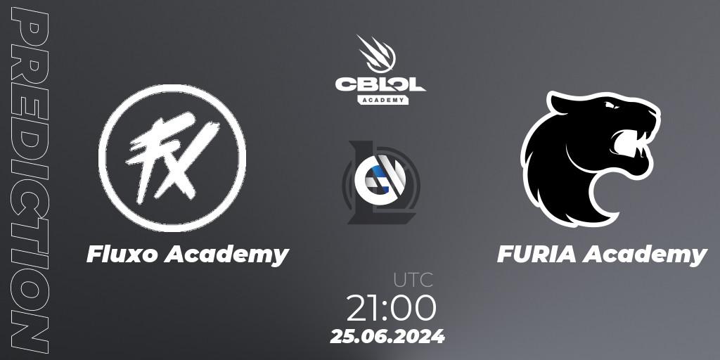 Pronóstico Fluxo Academy - FURIA Academy. 25.06.2024 at 21:00, LoL, CBLOL Academy 2024