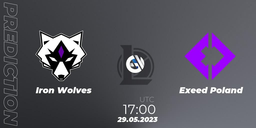 Pronóstico Iron Wolves - Exeed Poland. 29.05.23, LoL, Ultraliga Season 10 2023 Regular Season