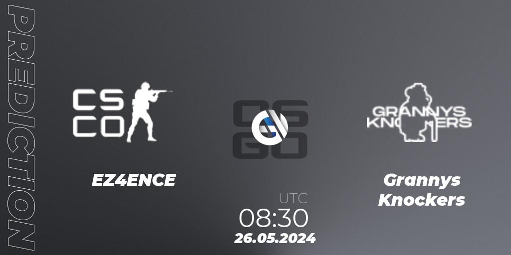 Pronóstico EZ4ENCE - Grannys Knockers. 26.05.2024 at 08:00, Counter-Strike (CS2), Comic Con Baltics 2024