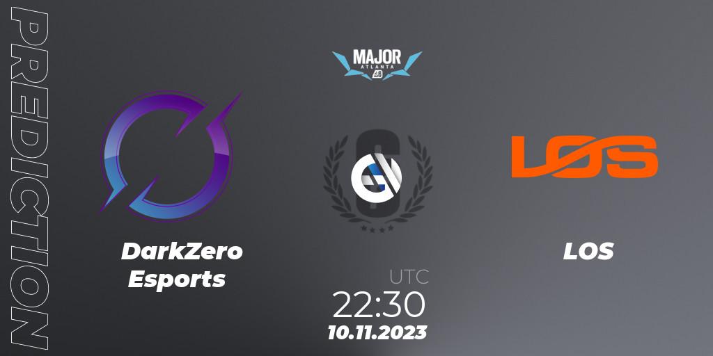 Pronóstico DarkZero Esports - LOS. 10.11.2023 at 22:30, Rainbow Six, BLAST Major USA 2023