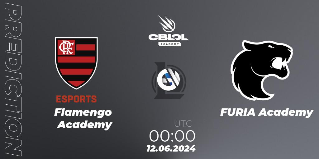 Pronóstico Flamengo Academy - FURIA Academy. 12.06.2024 at 00:00, LoL, CBLOL Academy 2024