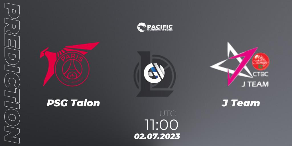 Pronóstico PSG Talon - J Team. 02.07.2023 at 11:00, LoL, PACIFIC Championship series Group Stage