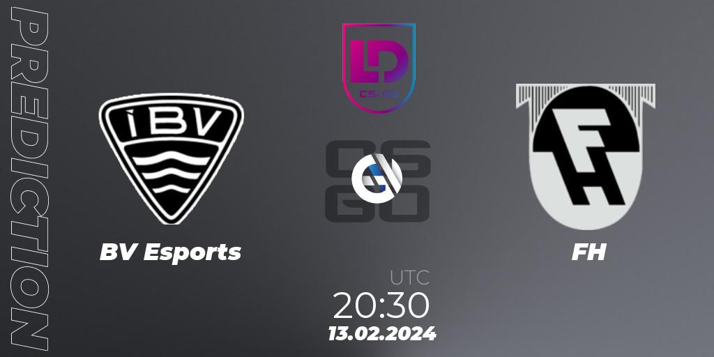 Pronóstico ÍBV Esports - FH. 13.02.24, CS2 (CS:GO), Icelandic Esports League Season 8: Regular Season