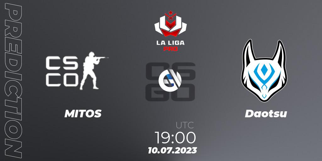 Pronóstico MITOS - Daotsu. 10.07.2023 at 19:00, Counter-Strike (CS2), La Liga 2023: Pro Division