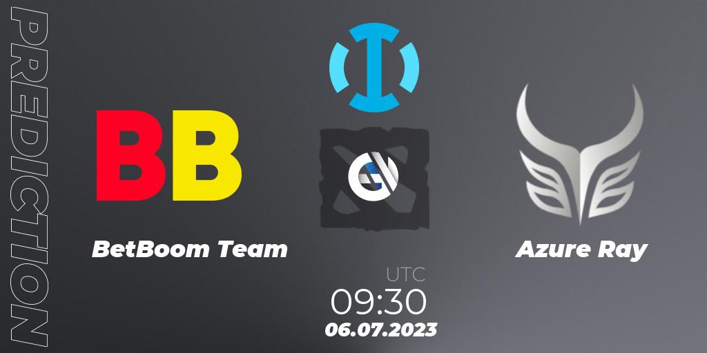 Pronóstico BetBoom Team - Azure Ray. 06.07.2023 at 10:20, Dota 2, The Bali Major 2023