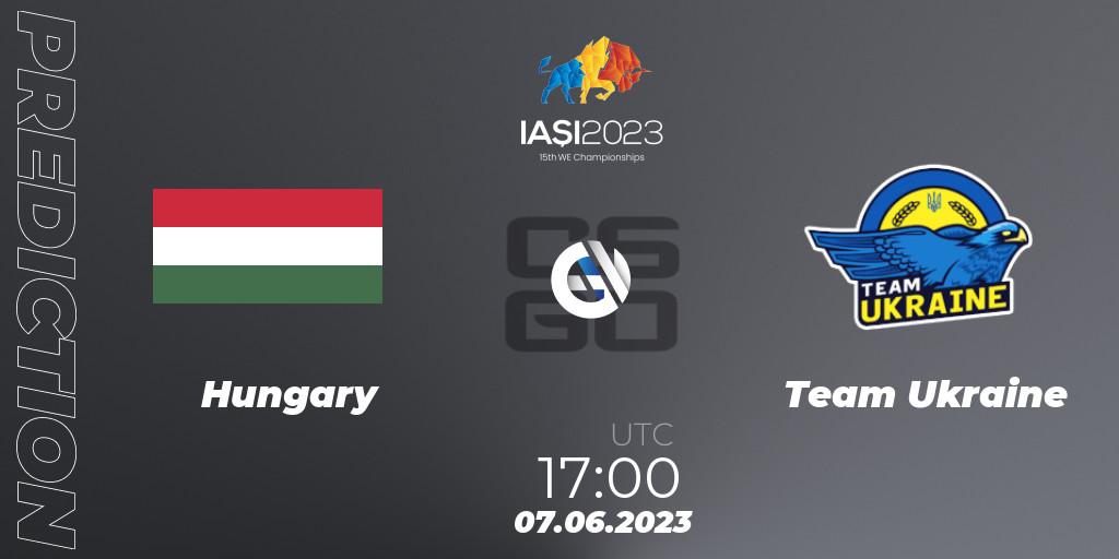 Pronóstico Hungary - Team Ukraine. 07.06.2023 at 14:00, Counter-Strike (CS2), IESF World Esports Championship 2023: Eastern Europe Qualifier