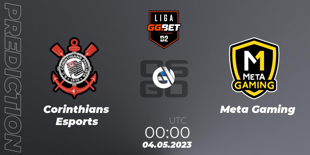 Pronóstico Corinthians Esports - Meta Gaming Brasil. 04.05.2023 at 00:00, Counter-Strike (CS2), Dust2 Brasil Liga Season 1