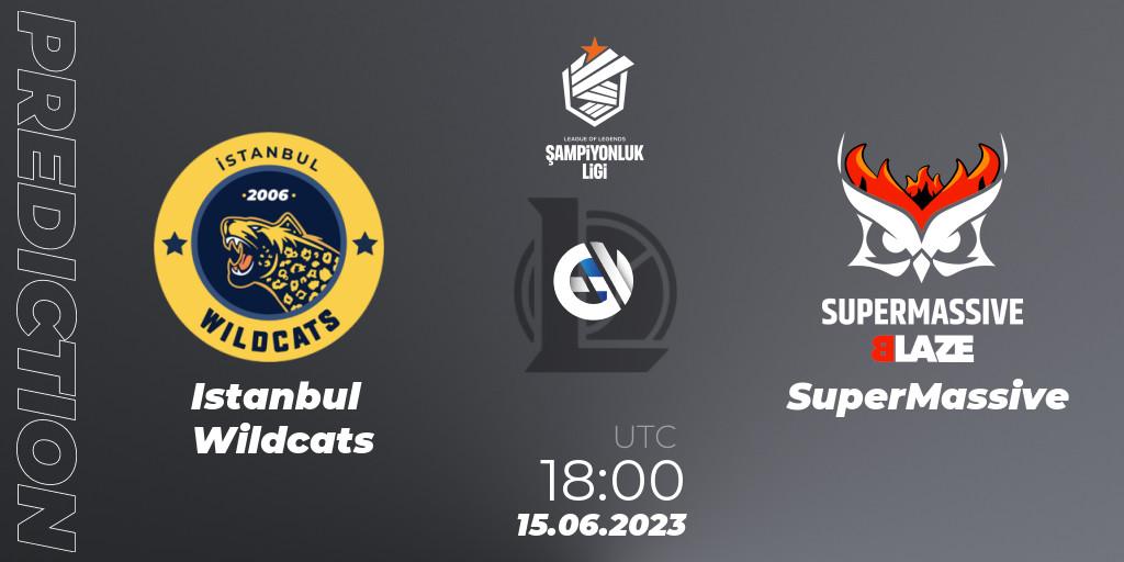Pronóstico Istanbul Wildcats - SuperMassive. 15.06.2023 at 18:00, LoL, TCL Summer 2023 - Group Stage