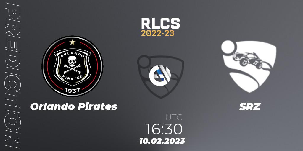 Pronóstico Orlando Pirates - SRZ. 10.02.2023 at 16:30, Rocket League, RLCS 2022-23 - Winter: Sub-Saharan Africa Regional 2 - Winter Cup
