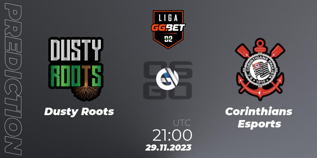 Pronóstico Dusty Roots - Corinthians Esports. 06.12.2023 at 20:00, Counter-Strike (CS2), Dust2 Brasil Liga Season 2