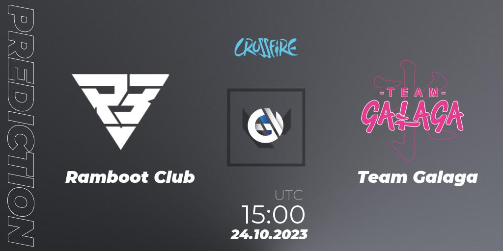 Pronóstico Ramboot Club - Team Galaga. 24.10.2023 at 15:00, VALORANT, LVP - Crossfire Cup 2023: Contenders #2