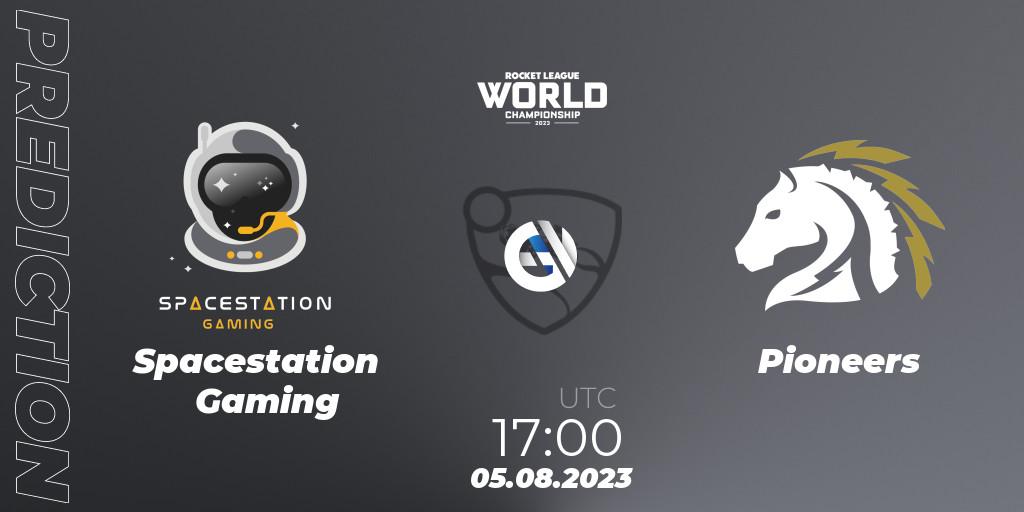 Pronóstico Spacestation Gaming - Pioneers. 05.08.2023 at 17:10, Rocket League, Rocket League Championship Series 2022-23 - World Championship Wildcard