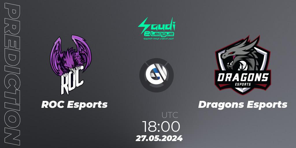 Pronóstico ROC Esports - Dragons Esports. 27.05.2024 at 18:00, Overwatch, Saudi eLeague 2024 - Major 2 Phase 2