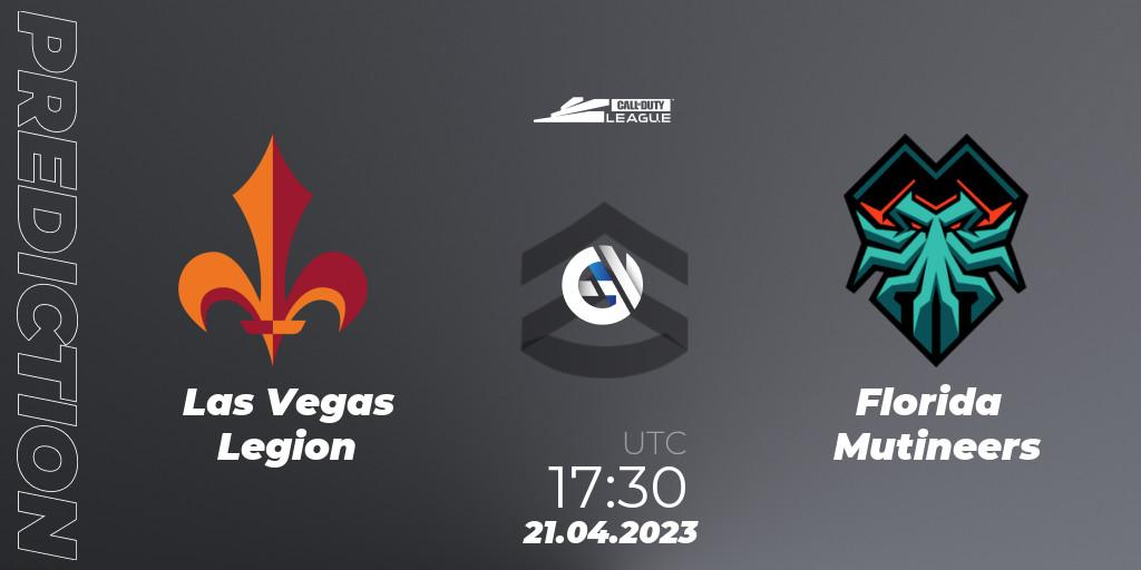 Pronóstico Las Vegas Legion - Florida Mutineers. 21.04.2023 at 17:30, Call of Duty, Call of Duty League 2023: Stage 4 Major