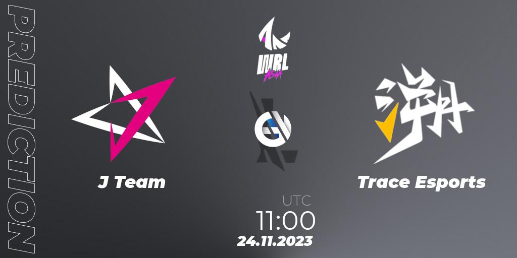 Pronóstico J Team - Trace Esports. 24.11.2023 at 11:00, Wild Rift, WRL Asia 2023 - Season 2 - Regular Season