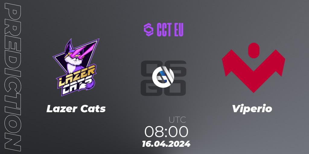 Pronóstico Lazer Cats - Viperio. 16.04.24, CS2 (CS:GO), CCT Season 2 Europe Series 1 Closed Qualifier
