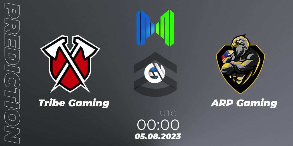 Pronóstico Tribe Gaming - ARP Gaming. 12.09.2023 at 03:00, Call of Duty, Mobile Mayhem 2023 Summer: North America