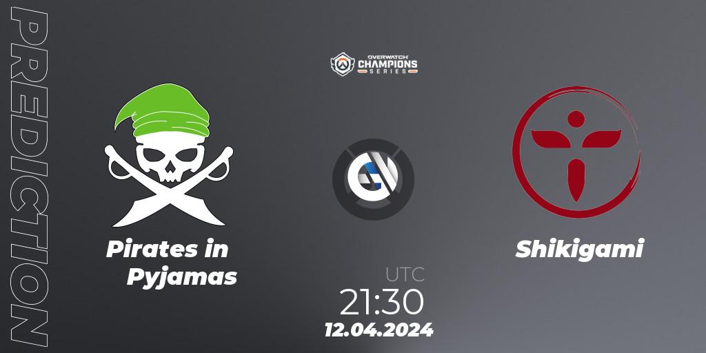 Pronóstico Pirates in Pyjamas - Shikigami. 12.04.2024 at 21:30, Overwatch, Overwatch Champions Series 2024 - North America Stage 2 Group Stage