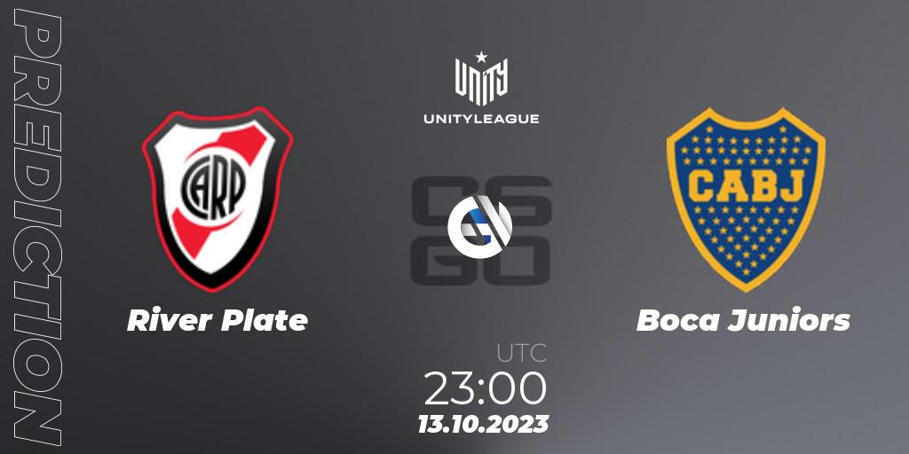 Pronóstico River Plate - Boca Juniors. 14.10.2023 at 00:00, Counter-Strike (CS2), LVP Unity League Argentina 2023