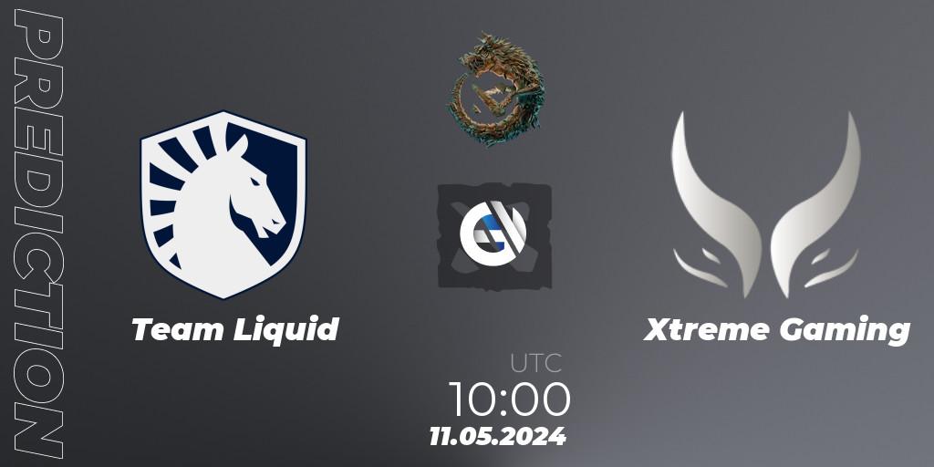 Pronóstico Team Liquid - Xtreme Gaming. 11.05.24, Dota 2, PGL Wallachia Season 1 - Group Stage