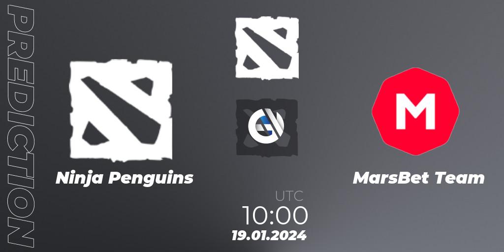 Pronóstico Ninja Penguins - MarsBet Team. 02.02.2024 at 10:02, Dota 2, European Pro League Season 16