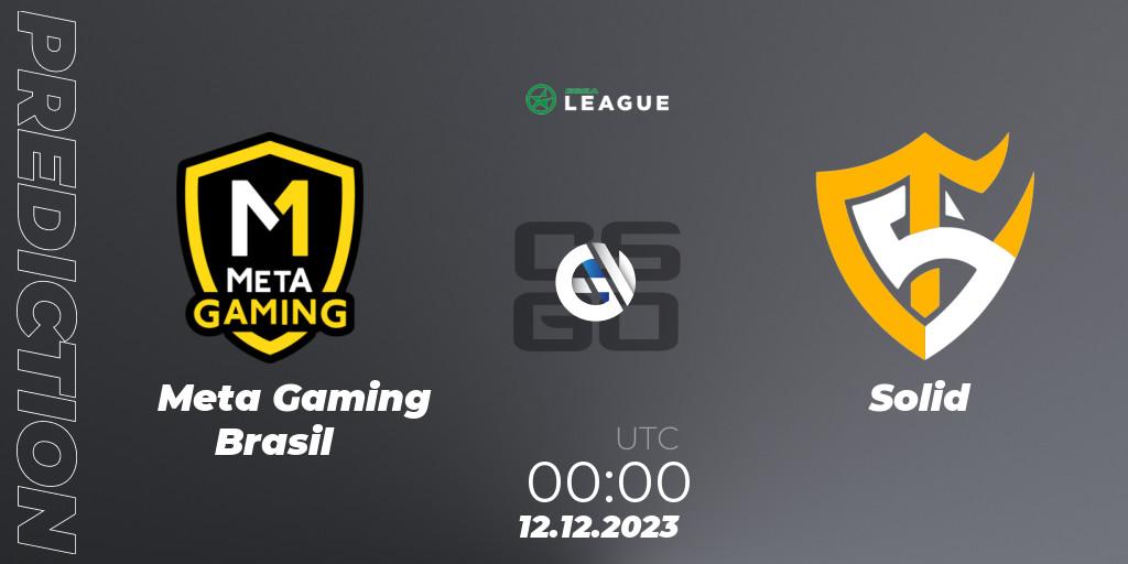 Pronóstico Meta Gaming Brasil - Solid. 11.12.23, CS2 (CS:GO), ESEA Season 47: Open Division - South America