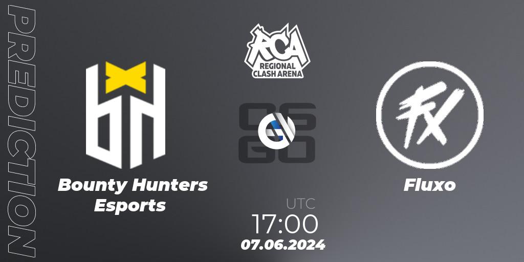 Pronóstico Bounty Hunters Esports - Fluxo. 07.06.2024 at 17:00, Counter-Strike (CS2), Regional Clash Arena South America