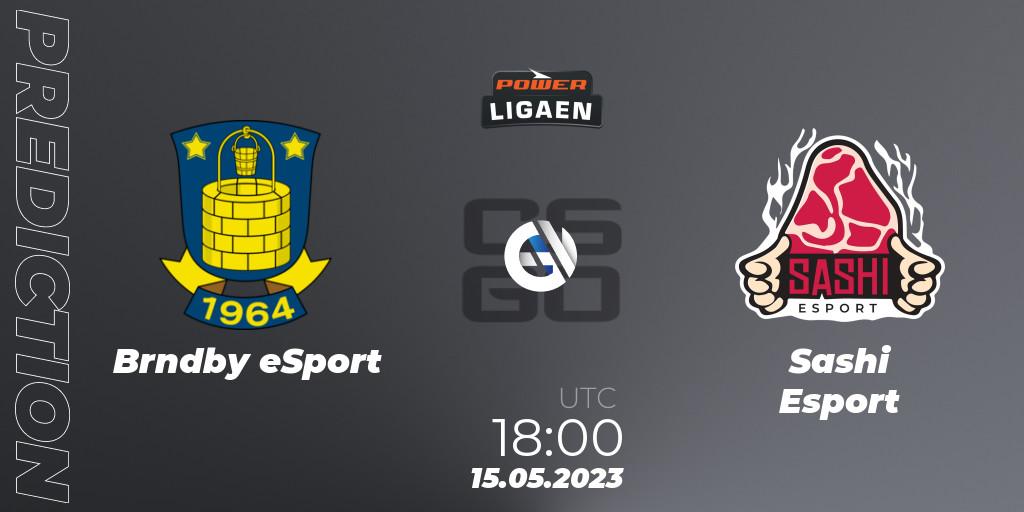 Pronóstico Brøndby eSport - Sashi Esport. 15.05.2023 at 18:00, Counter-Strike (CS2), Dust2.dk Ligaen Season 23