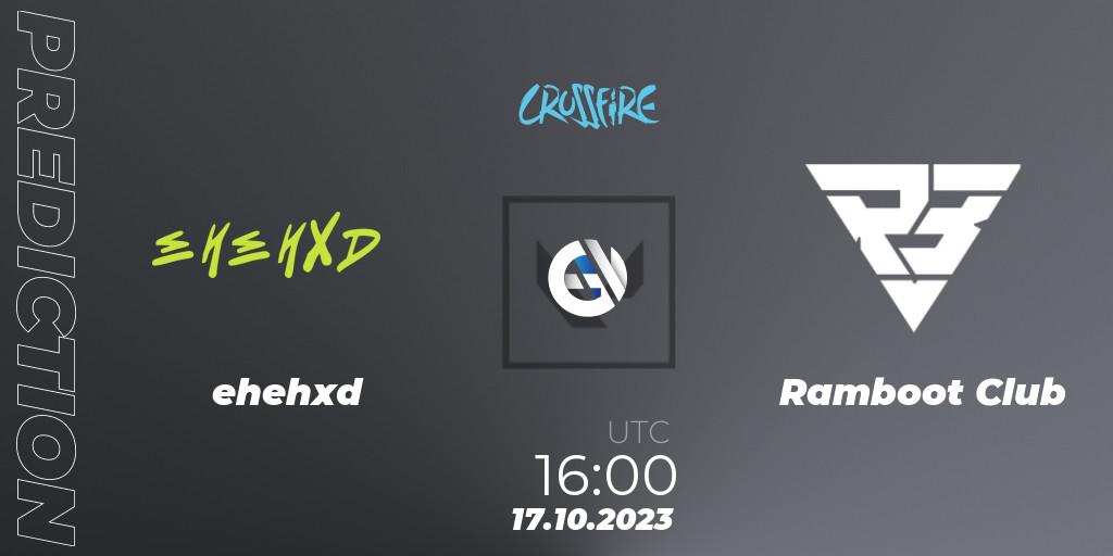 Pronóstico ehehxd - Ramboot Club. 17.10.2023 at 17:00, VALORANT, LVP - Crossfire Cup 2023: Contenders #2
