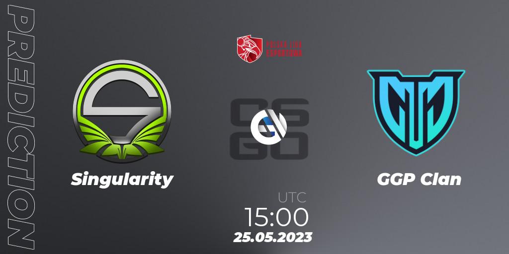 Pronóstico Singularity - GGP Clan. 25.05.2023 at 15:00, Counter-Strike (CS2), Polish Esports League 2023 Split 2