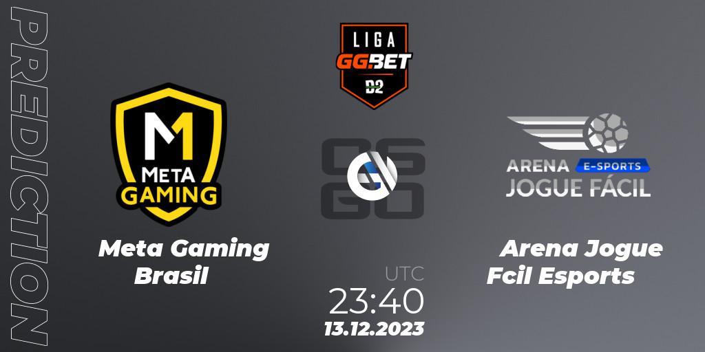 Pronóstico Meta Gaming Brasil - Arena Jogue Fácil Esports. 13.12.23, CS2 (CS:GO), Dust2 Brasil Liga Season 2