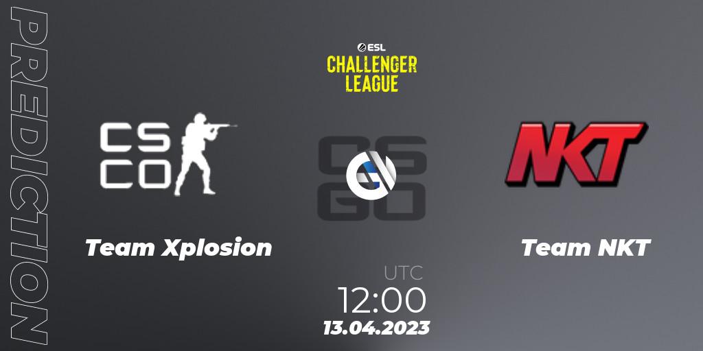 Pronóstico Team Xplosion - Team NKT. 13.04.2023 at 12:00, Counter-Strike (CS2), ESL Challenger League Season 45: Asia-Pacific