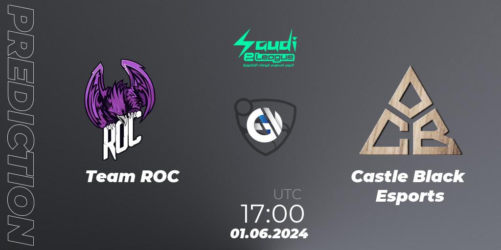 Pronóstico Team ROC - Castle Black Esports. 01.06.2024 at 17:00, Rocket League, Saudi eLeague 2024 - Major 2: Online Major Phase 2