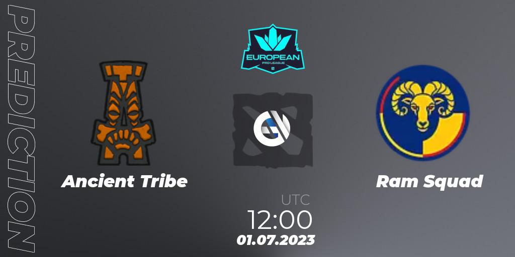 Pronóstico Ancient Tribe - Ram Squad. 01.07.2023 at 12:02, Dota 2, European Pro League Season 10