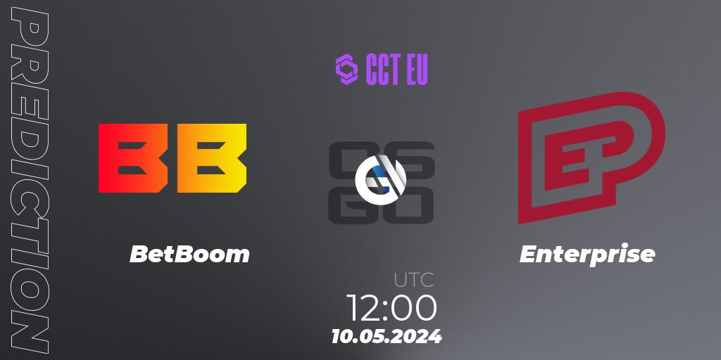 Pronóstico BetBoom - Enterprise. 10.05.2024 at 12:00, Counter-Strike (CS2), CCT Season 2 Europe Series 2 
