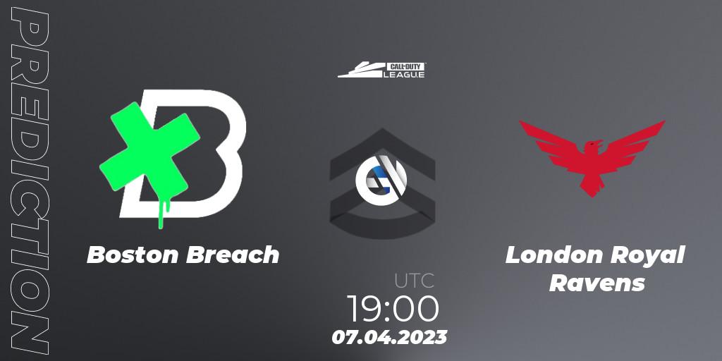 Pronóstico Boston Breach - London Royal Ravens. 07.04.2023 at 19:00, Call of Duty, Call of Duty League 2023: Stage 4 Major Qualifiers