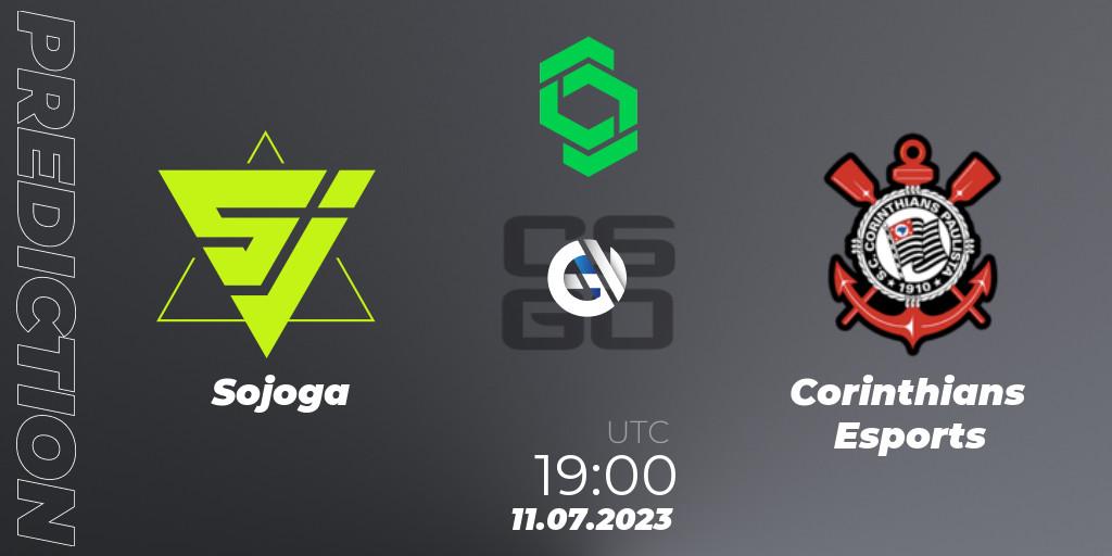 Pronóstico Sojoga - Corinthians Esports. 11.07.2023 at 20:50, Counter-Strike (CS2), CCT South America Series #8