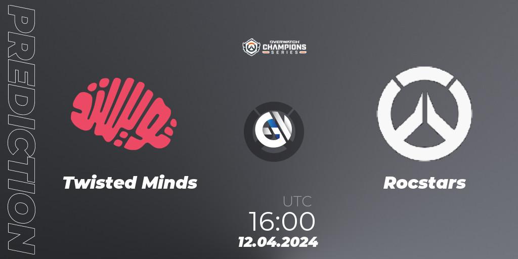 Pronóstico Twisted Minds - Rocstars. 12.04.24, Overwatch, Overwatch Champions Series 2024 - EMEA Stage 2 Group Stage