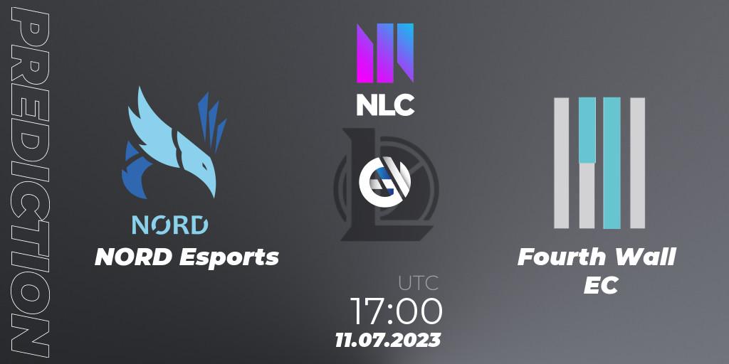 Pronóstico NORD Esports - Fourth Wall EC. 11.07.2023 at 17:00, LoL, NLC Summer 2023 - Group Stage