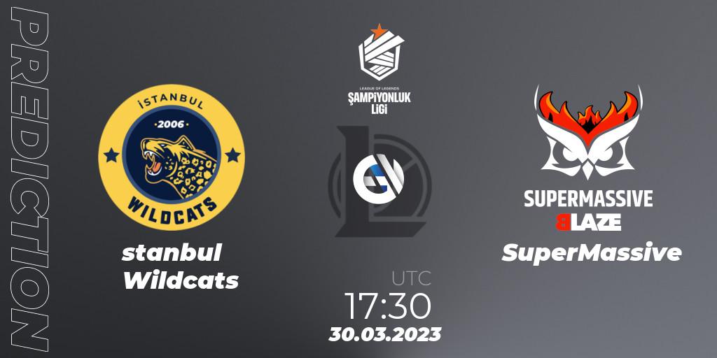 Pronóstico İstanbul Wildcats - SuperMassive. 30.03.23, LoL, TCL Winter 2023 - Playoffs