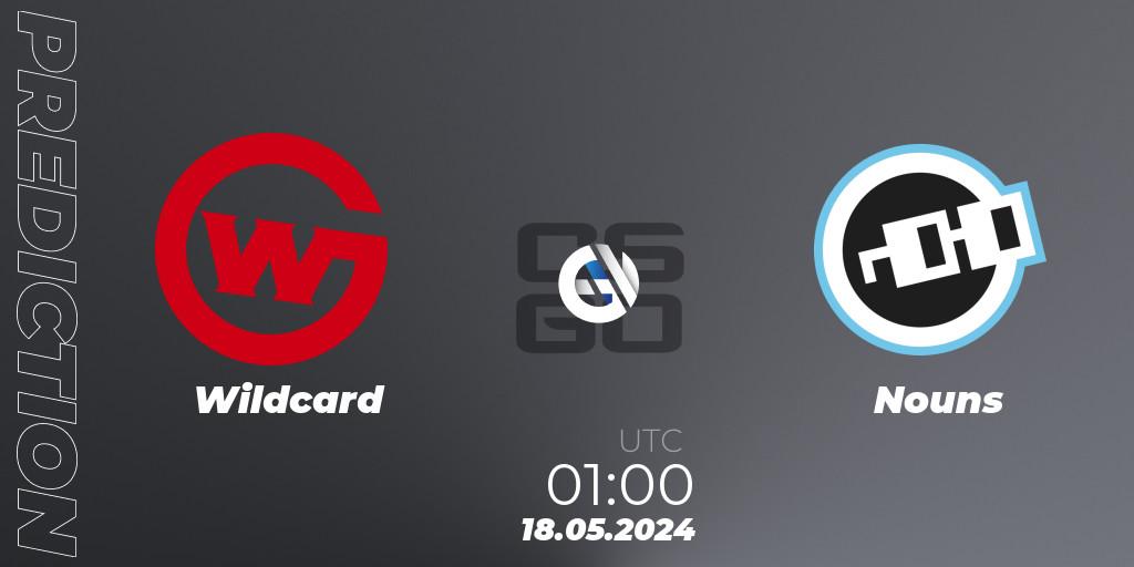 Pronóstico Wildcard - Nouns. 18.05.2024 at 00:55, Counter-Strike (CS2), NA Revival Cup