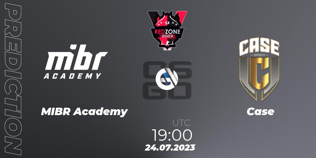 Pronóstico MIBR Academy - Case. 26.07.2023 at 17:30, Counter-Strike (CS2), RedZone PRO League Season 5