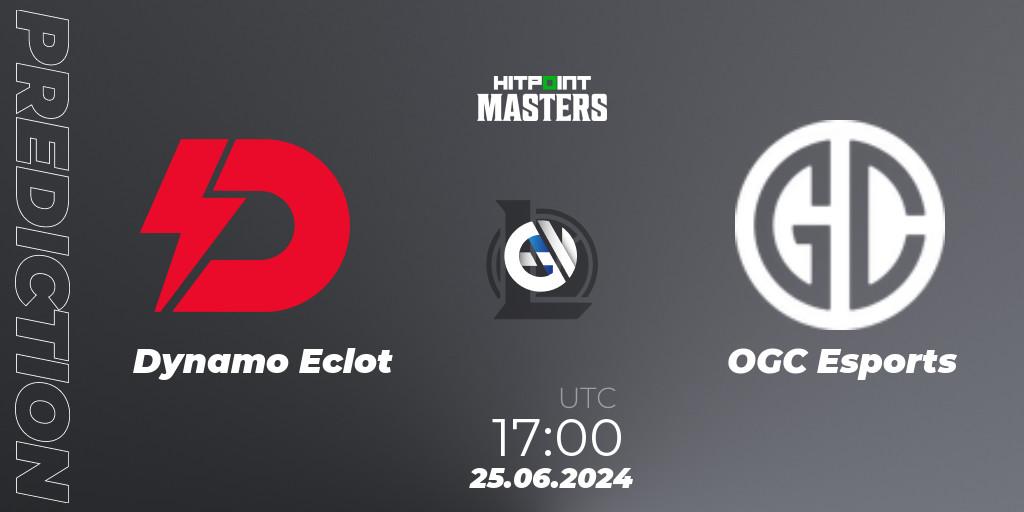 Pronóstico Dynamo Eclot - OGC Esports. 25.06.2024 at 17:00, LoL, Hitpoint Masters Summer 2024